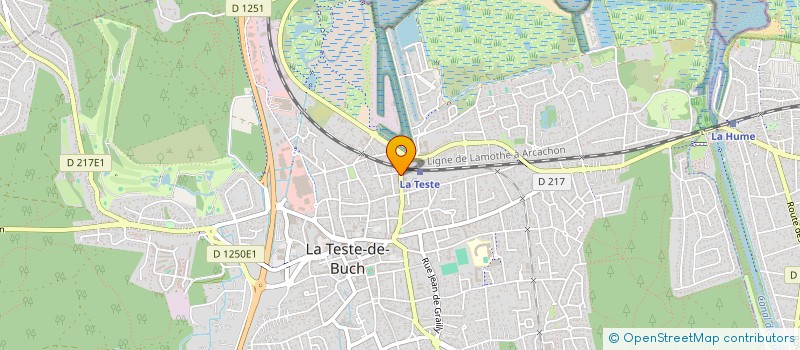 localisation de l'entreprise H.C.C.S. à LA TESTE-DE-BUCH