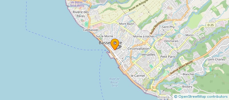 localisation de l'entreprise H.C. CONNEXION  BASSE-TERRE