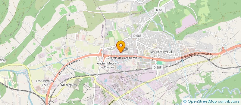 localisation de l'entreprise H&C HERITAGE  MEYREUIL