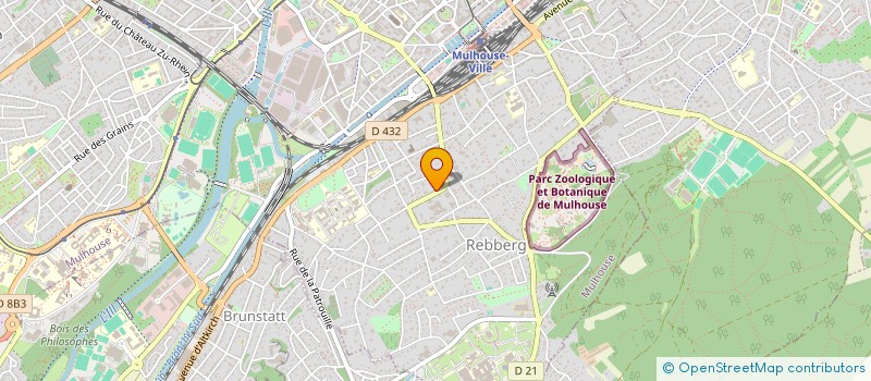 localisation de l'entreprise H & C INTERNATIONAL CONSULTING  MULHOUSE