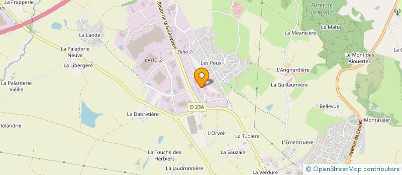 localisation de l'entreprise H.C.L. à LES HERBIERS