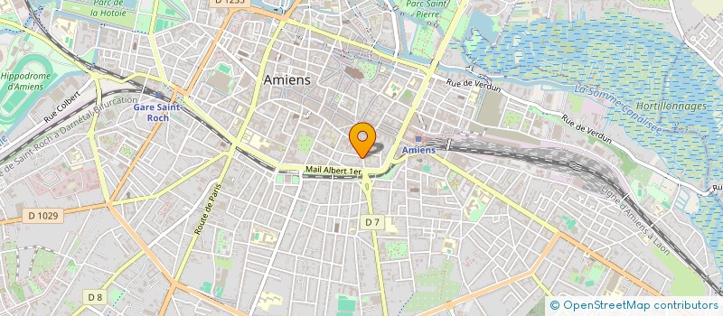 localisation de l'entreprise H.C.L  AMIENS