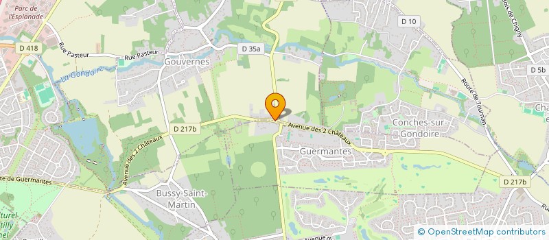 localisation de l'entreprise H.C.M  GOUVERNES