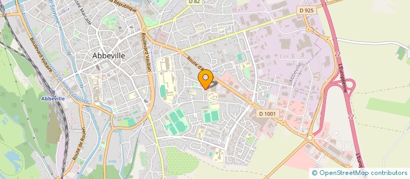 localisation de l'entreprise H&C RENOV à ABBEVILLE