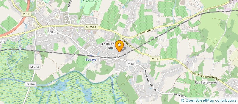 localisation de l'entreprise H CERAMIC  BOUAYE