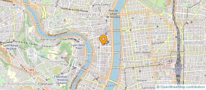 localisation de l'entreprise H CHAUFFEUR PRIVE à LYON