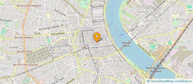 localisation de l'entreprise H & CO DISTRIBUTION à BORDEAUX