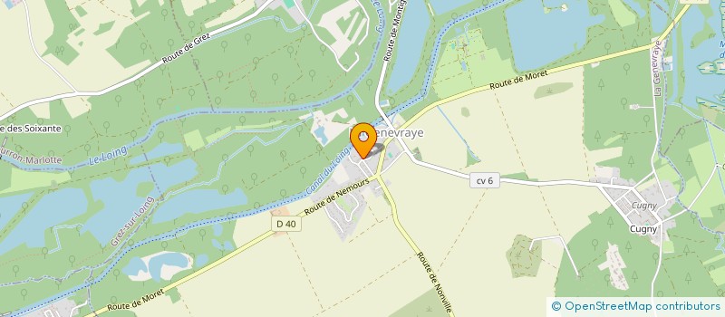 localisation de l'entreprise H&CO. INVEST  LA GENEVRAYE