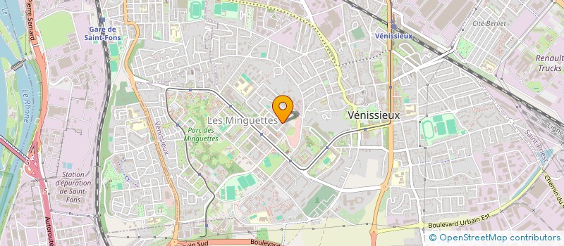 localisation de l'entreprise H.COM à VENISSIEUX