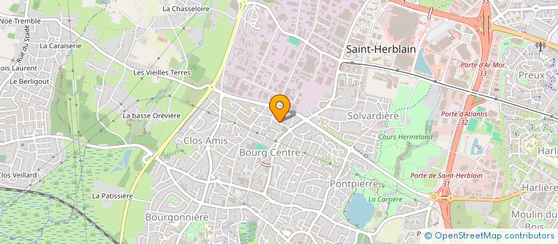 localisation de l'entreprise H COMPANY à SAINT-HERBLAIN