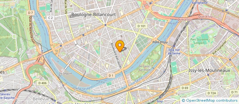 localisation de l'entreprise H CONSEILS à BOULOGNE BILLANCOURT