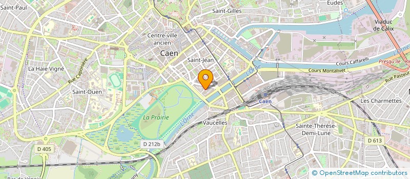 localisation de l'entreprise H CONSULTING à CAEN