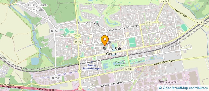 localisation de l'entreprise H CONSULTING UAE à BUSSY-SAINT-GEORGES