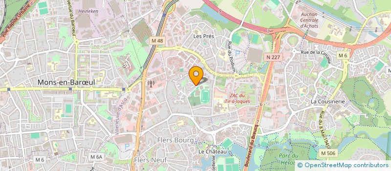 localisation de l'entreprise H CORP à VILLENEUVE-D'ASCQ