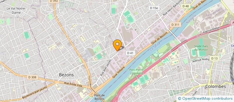 localisation de l'entreprise H-CREATION  ARGENTEUIL