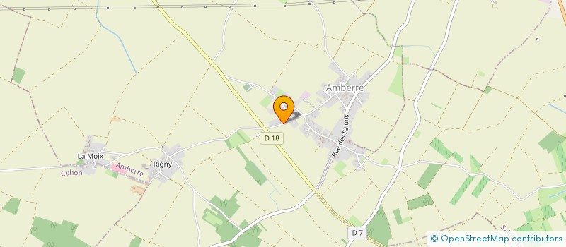 localisation de l'entreprise H D  AMBERRE