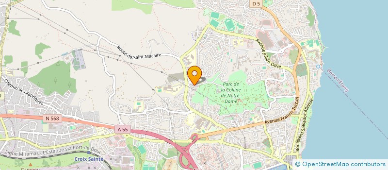 localisation de l'entreprise H & D  MARTIGUES