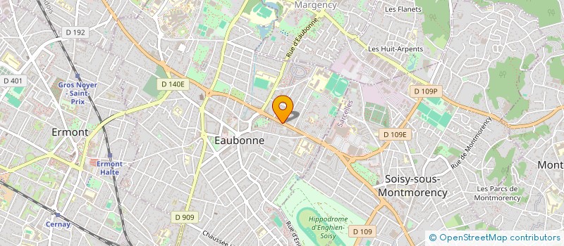 localisation de l'entreprise H & D à EAUBONNE