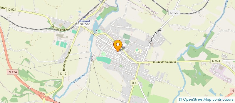 localisation de l'entreprise H & D ASSOCIES à GIMONT