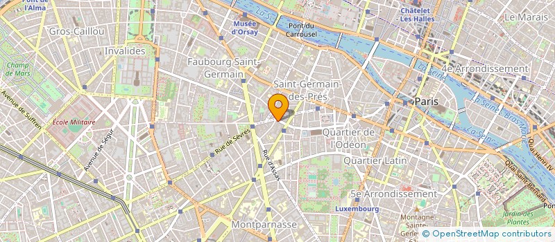 localisation de l'entreprise H.D.C. BLEU NUIT à PARIS