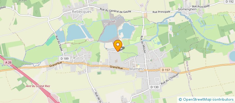 localisation de l'entreprise H.D.C.I  MAMETZ