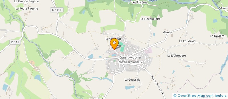 localisation de l'entreprise H.D.C.S à SAINT-AUBIN-DES-ORMEAUX