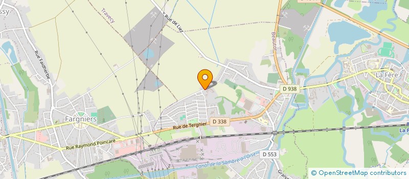 localisation de l'entreprise H D'ESTRES à CHARMES