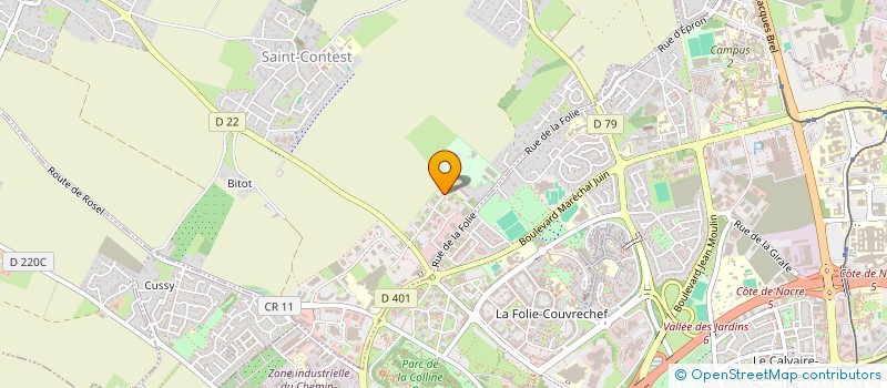 localisation de l'entreprise H D FONCIER à SAINT-CONTEST