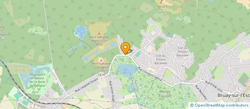 localisation de l'entreprise H.D IMMO  RAISMES