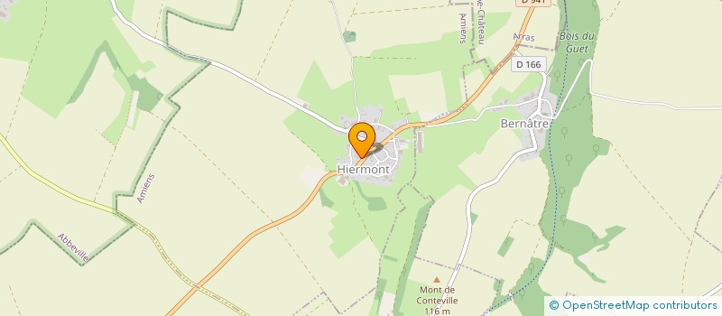 localisation de l'entreprise H.D IMMO  HIERMONT
