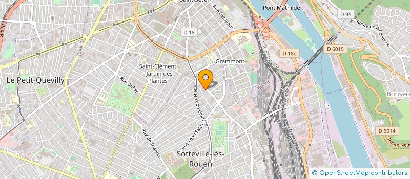 localisation de l'entreprise H.D. INTERNATIONAL  SOTTEVILLE-LES-ROUEN