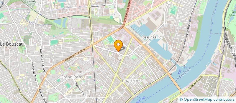 localisation de l'entreprise H.D INTERNATIONAL  BORDEAUX