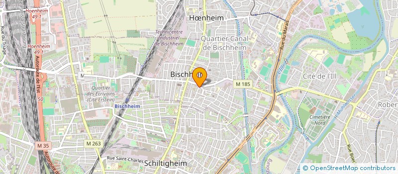 localisation de l'entreprise H-D LES TRESORS PERDUS à BISCHHEIM