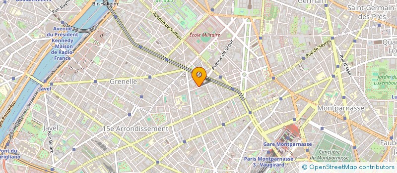 localisation de l'entreprise H D M INFORMATIQUE  PARIS