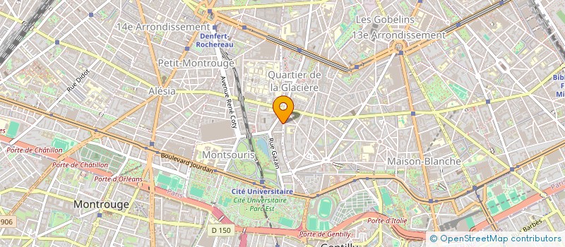 localisation de l'entreprise H D O à PARIS