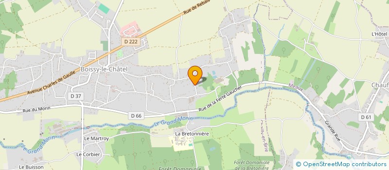 localisation de l'entreprise H.D. RENOV'  BOISSY-LE-CHATEL