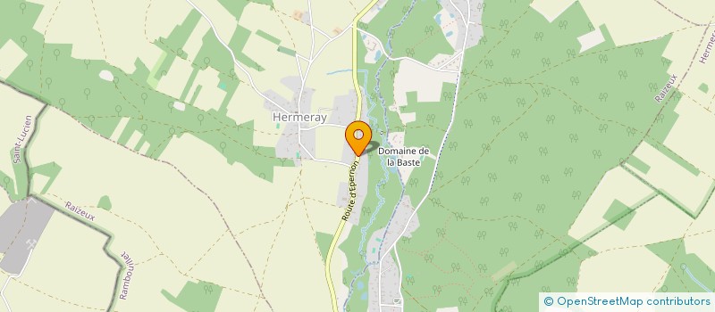 localisation de l'entreprise H D SERVICES  POIGNY-LA-FORET