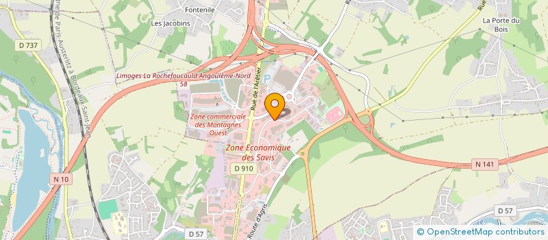 localisation de l'entreprise H&D SOLUTION à CHAMPNIERS