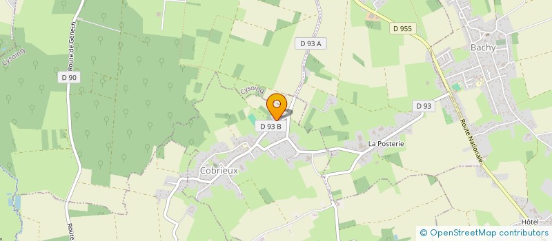 localisation de l'entreprise H DE C à COBRIEUX