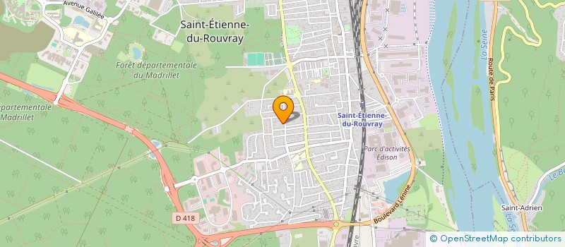 localisation de l'entreprise H-DECO-PEINTURE  SAINT-ETIENNE-DU-ROUVRAY