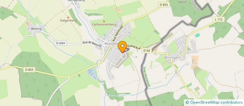 localisation de l'entreprise H DESIGN PROJECT  WALDWISSE