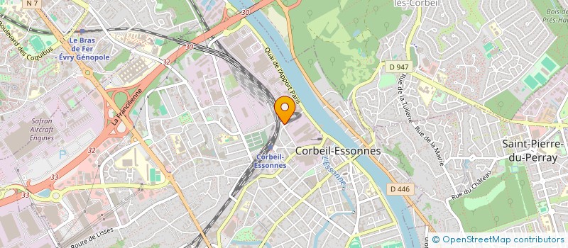 localisation de l'entreprise H DEUX NET à CORBEIL-ESSONNES