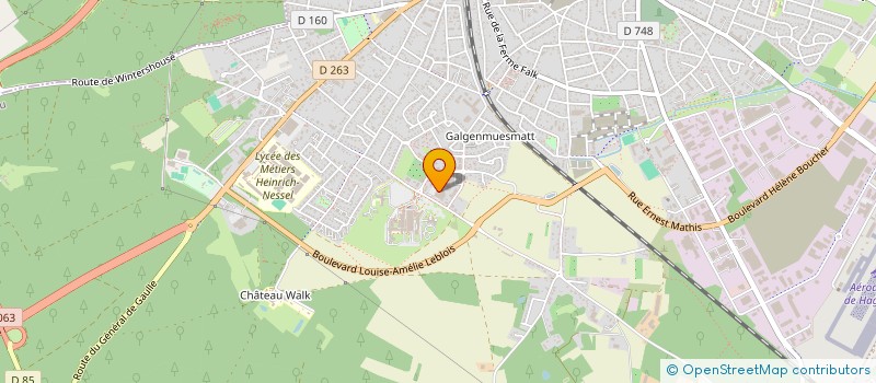 localisation de l'entreprise H-DIS à HAGUENAU