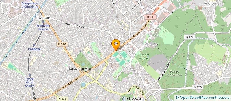 localisation de l'entreprise H DRIVING SERVICES à LIVRY-GARGAN