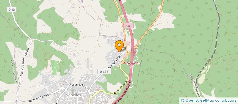 localisation de l'entreprise H&E  VENELLES