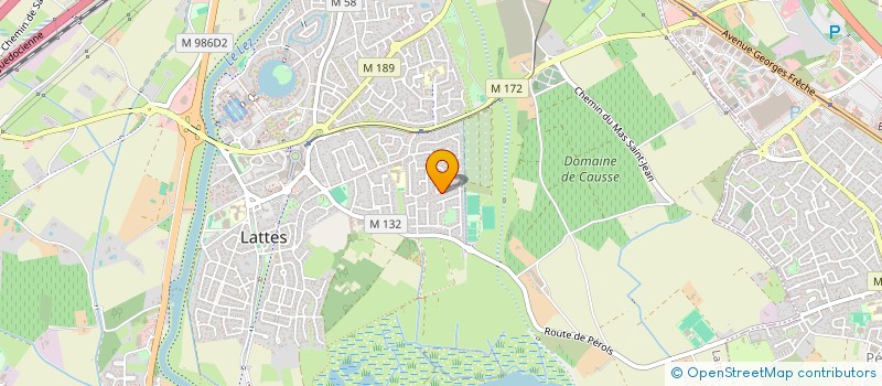 localisation de l'entreprise H.E CONSULT à LATTES