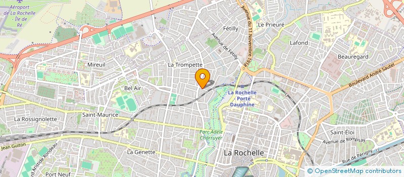 localisation de l'entreprise H.E.H.B  LA ROCHELLE