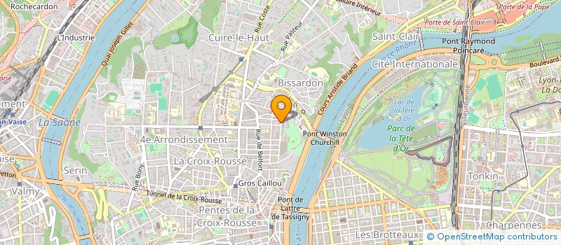 localisation de l'entreprise H.E.L.P à LYON