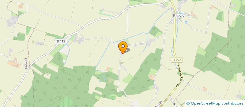 localisation de l'entreprise H & E LITTORAL  BRIZAY