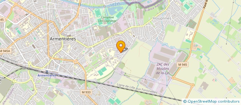 localisation de l'entreprise H.E.P.M MANSET  HOUPLINES